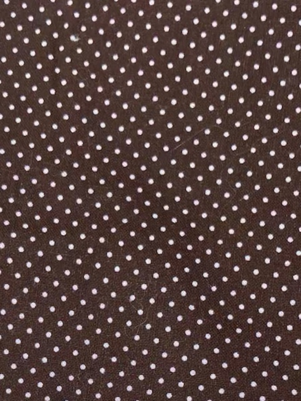 Espresso Mini Dot Brown Fabric 1 Yrd By 42” Quilting